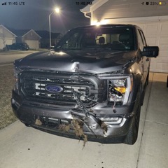 Front-end damage photo